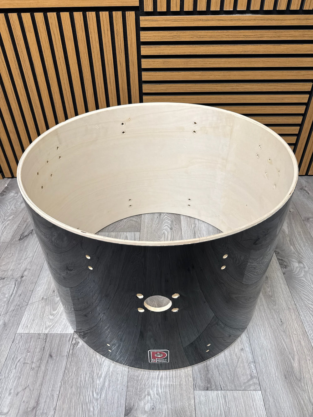 Premier Revolution Bass Drum Shell 22”x16” Bare Wood Project #WR48