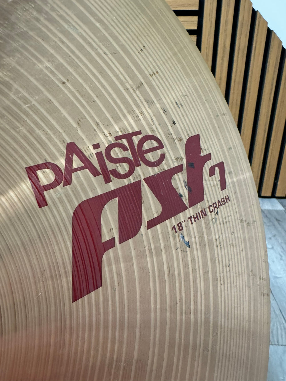 Paiste PST7 Thin Crash 18”/45cm Cymbal / Accessory #WH18