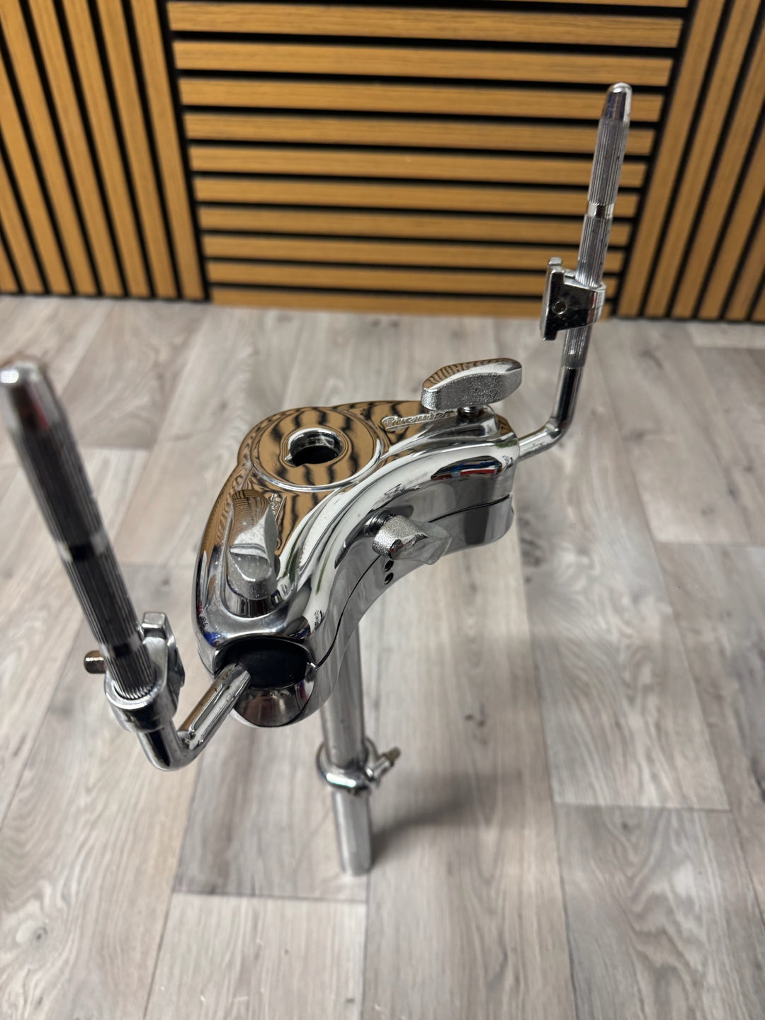 Premier 25mm Bass Drum Single Post Holders Arm Mount / Chrome #VL20