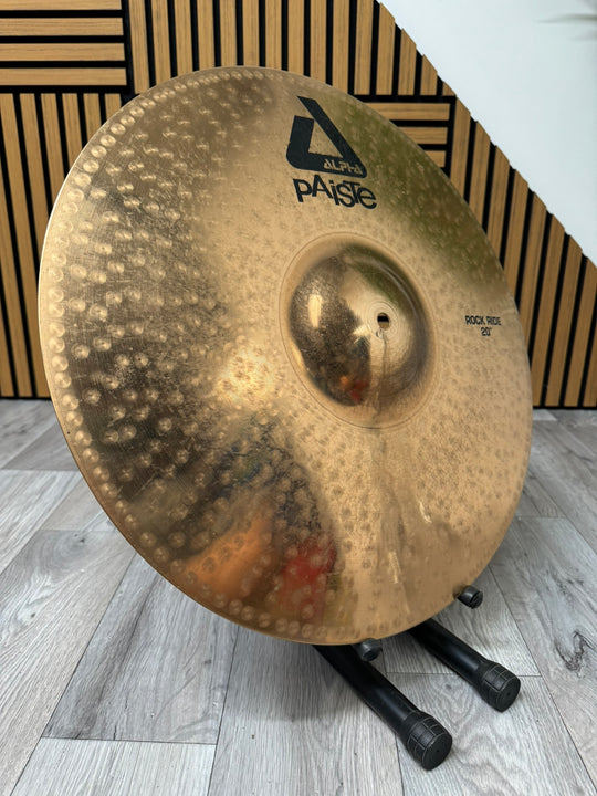 Paiste Alpha Rock Ride 20”/51cm Ride Cymbal #WH19