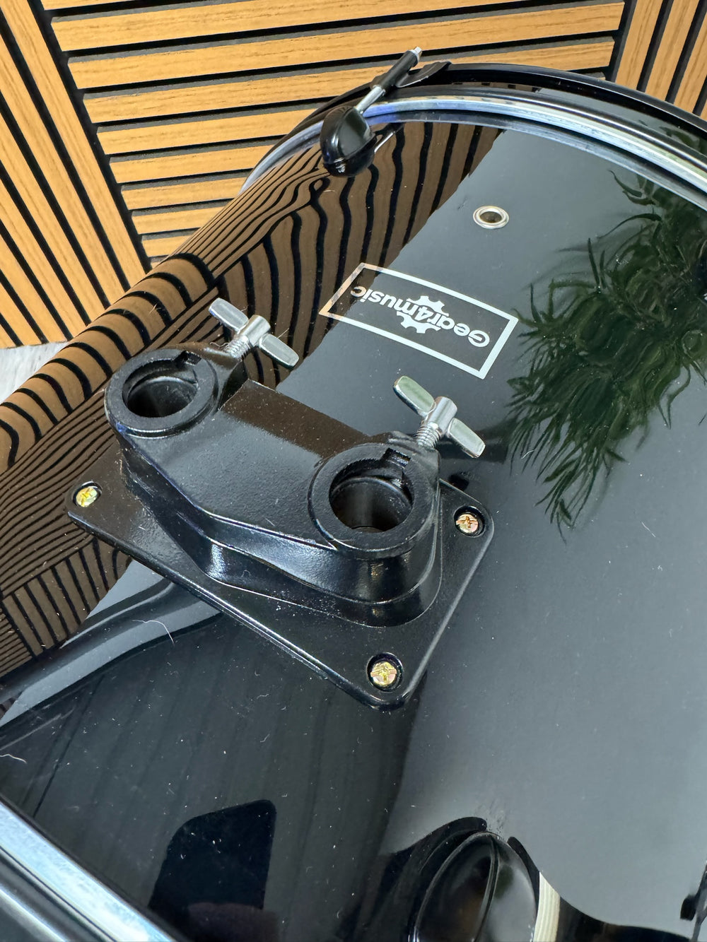 G4M 22"x16" Bass Drum / Kick Drum / Black #WR51