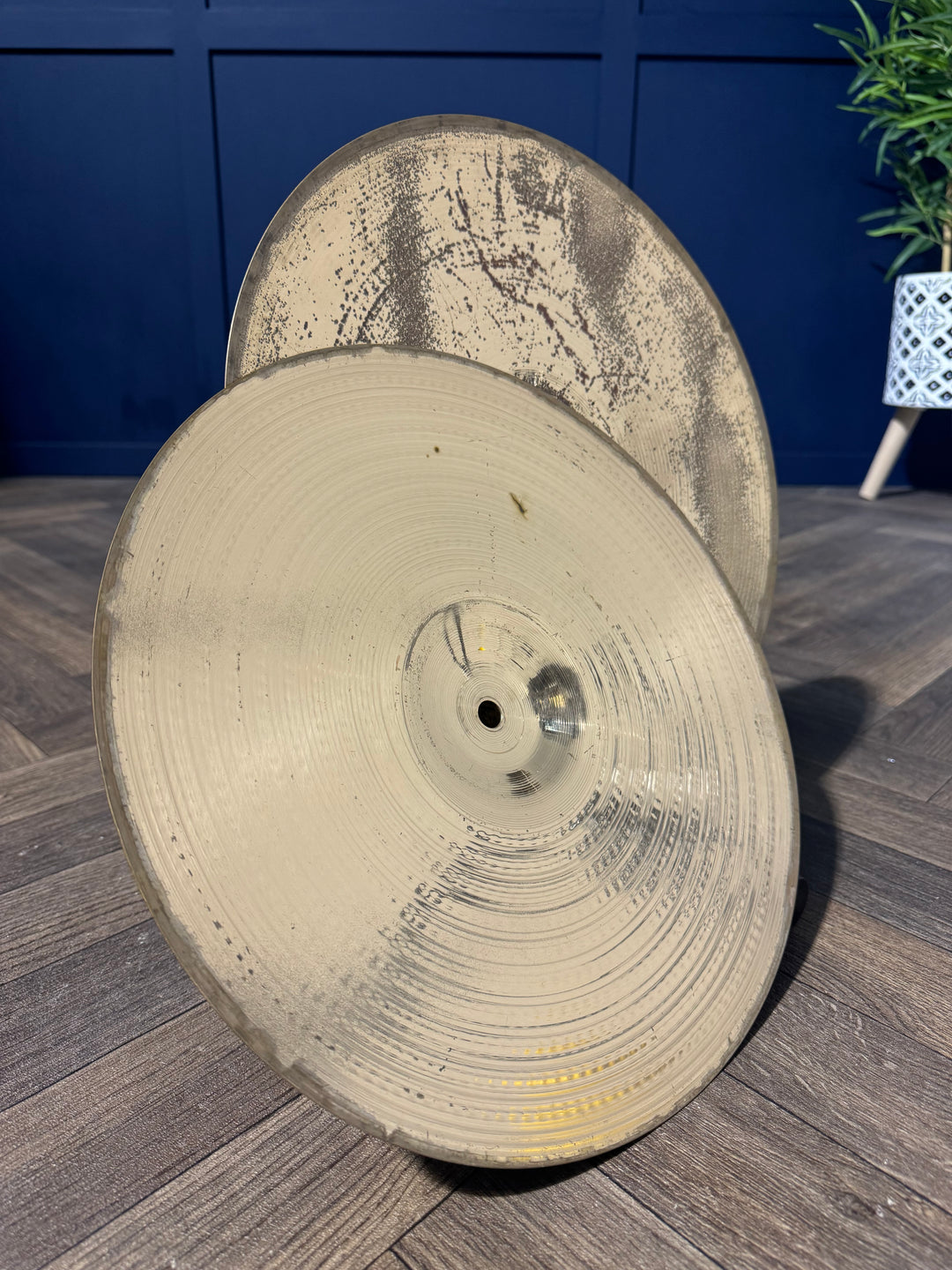 Zildjian Scimitar Bronze Rock Hi Hats 14”/35cm Cymbals (Pair) #NP100
