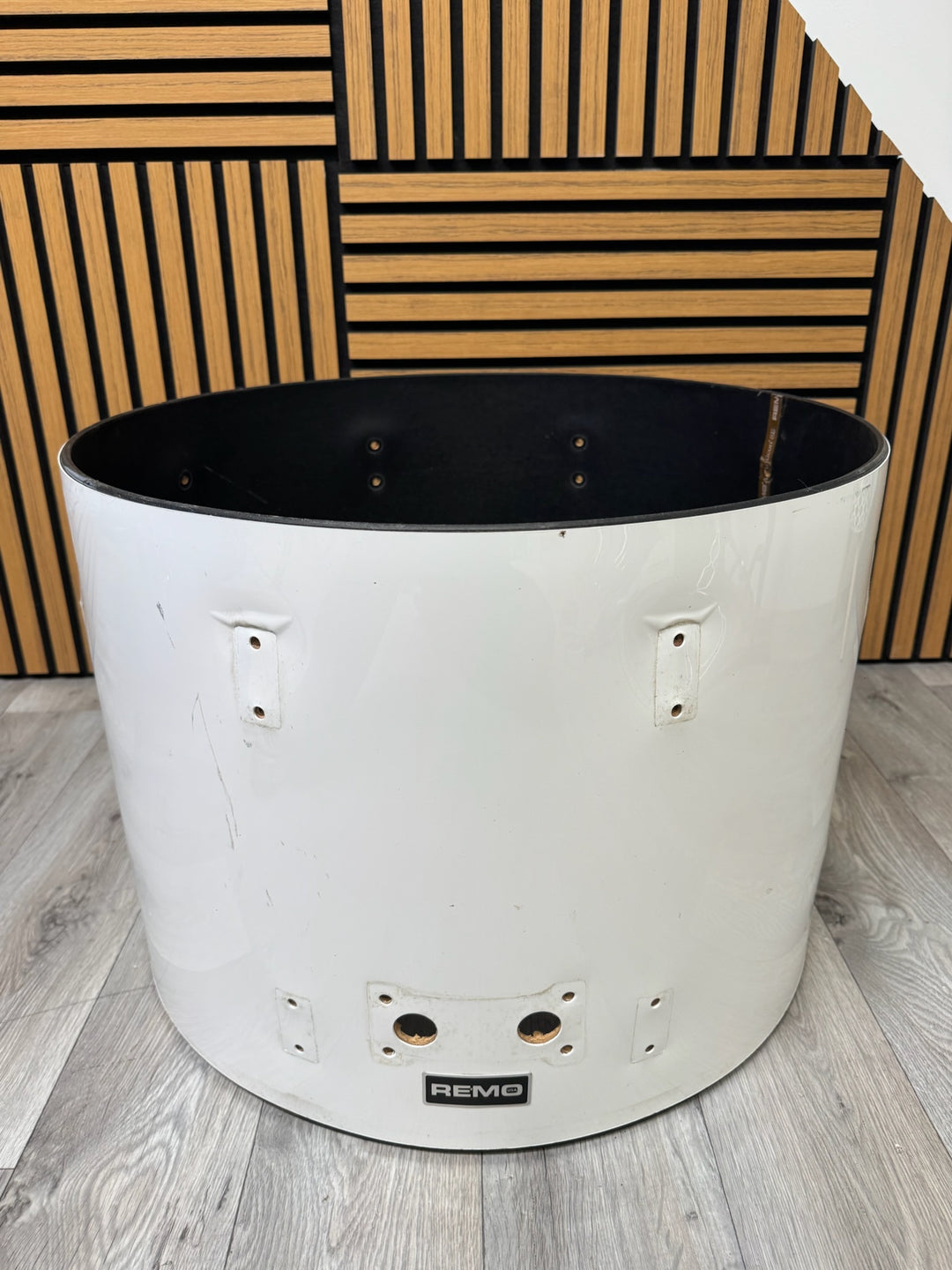 REMO Acousticon Bass Drum Shell 22”x16” Bare Wood Project #WR53