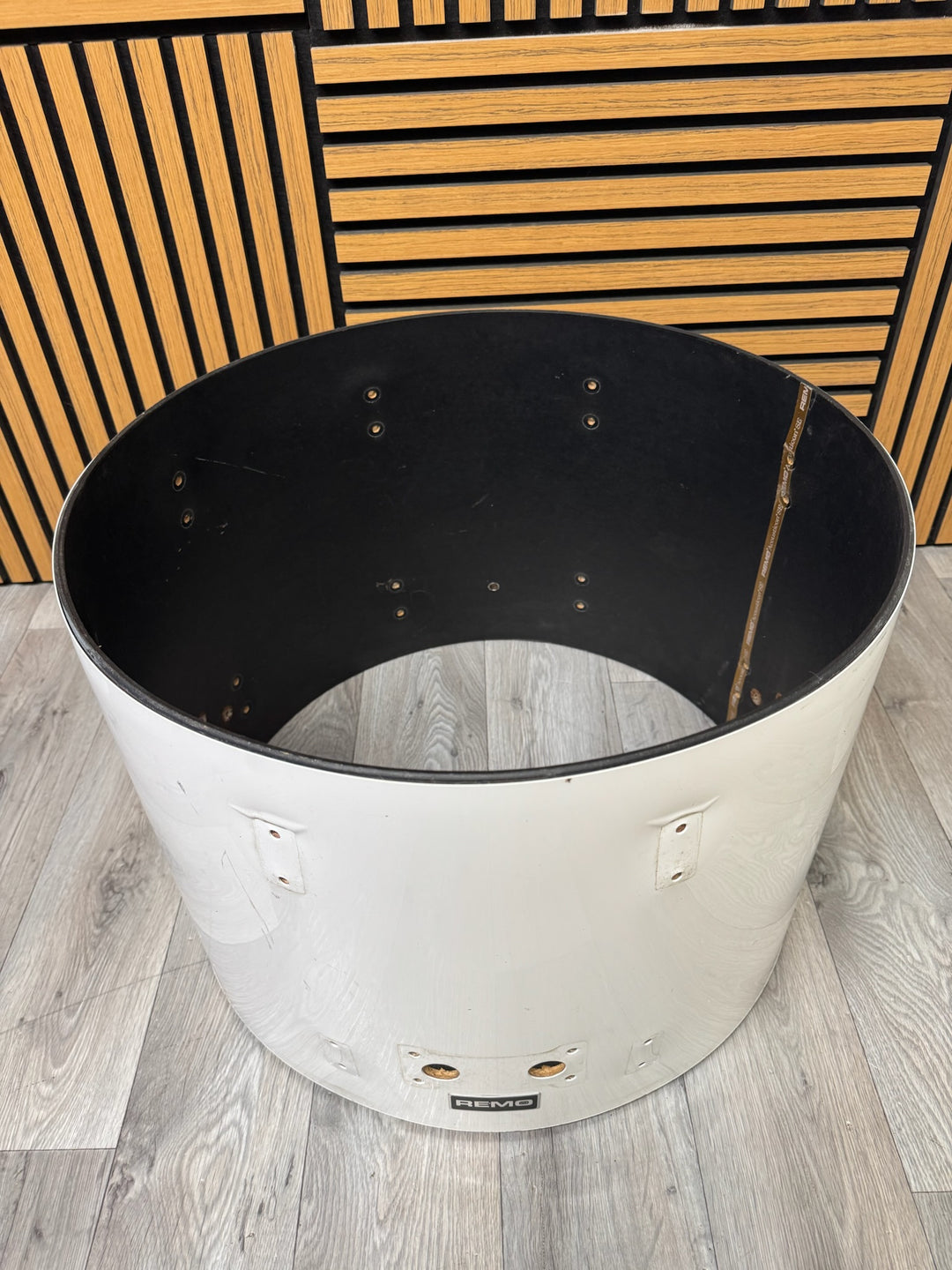 REMO Acousticon Bass Drum Shell 22”x16” Bare Wood Project #WR53