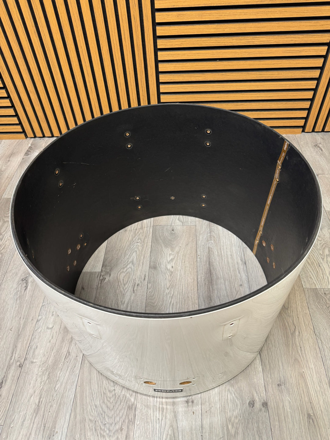 REMO Acousticon Bass Drum Shell 22”x16” Bare Wood Project #WR53