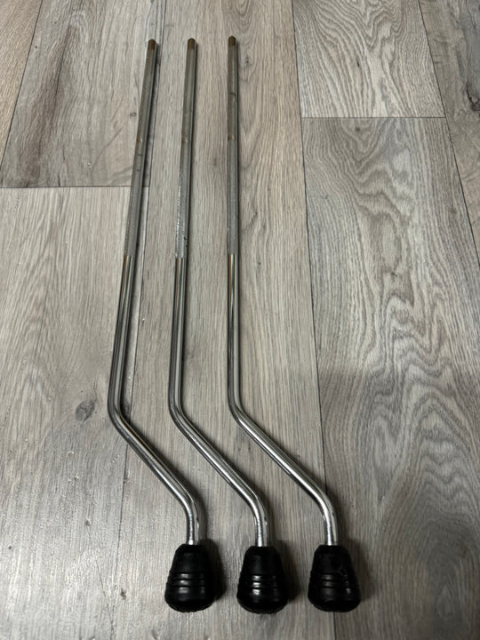 Pearl Floor Tom Drum Leg Stands Spares / Hardware x3 #OV44