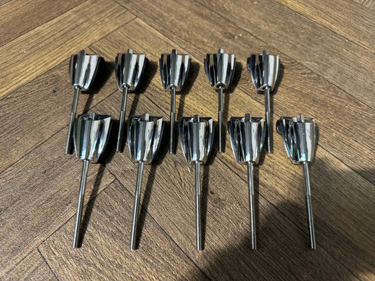 Natal Arcadia Bass Drum Tension Rods & Claws x10 #ME135/MI3/ND12/NE1