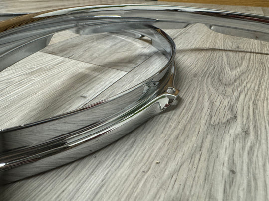 Pearl 13” Drum Hoops Rims 6-Lug Hardware Tension #OV47