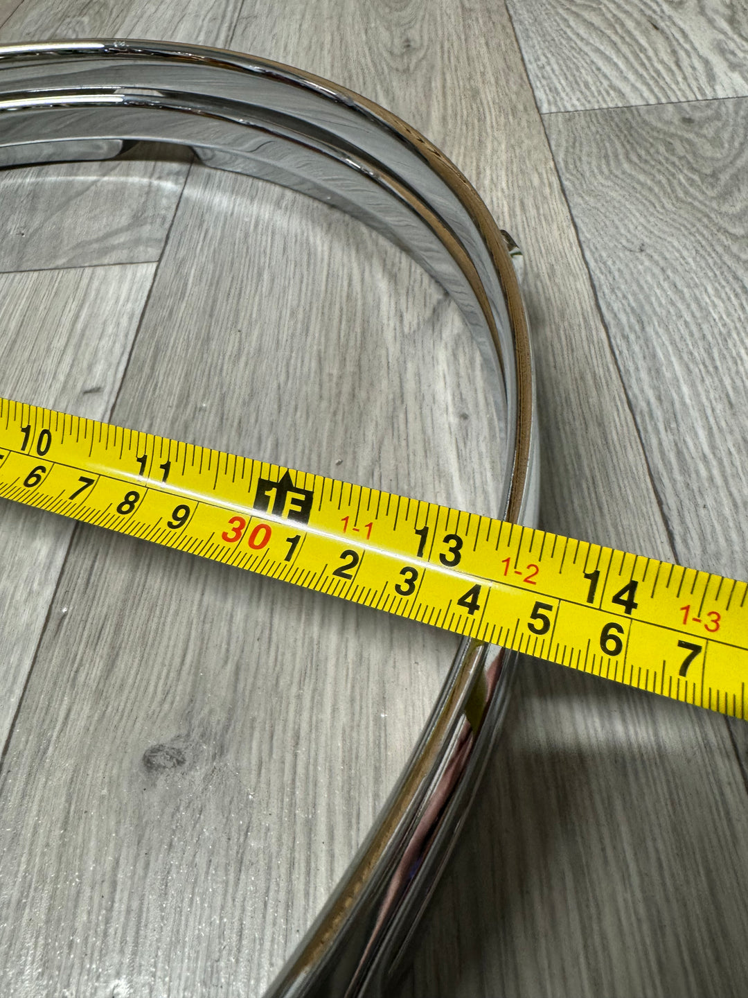 Pearl 13” Drum Hoops Rims 6-Lug Hardware Tension #OV47