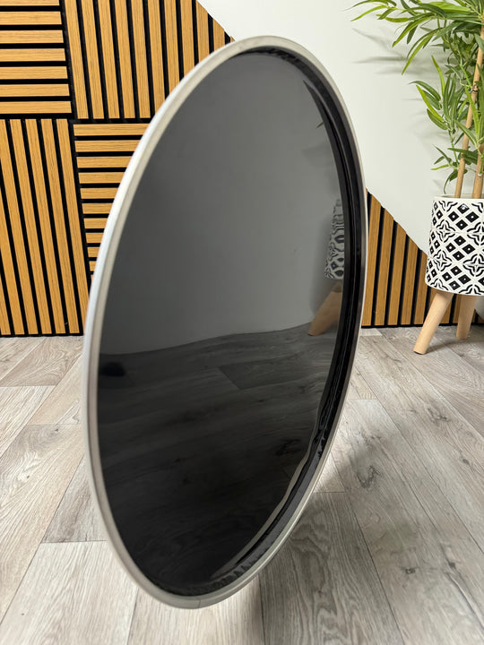 Pearl Bass 22" Drum Heads (Pair) / Black & Clear #OV48