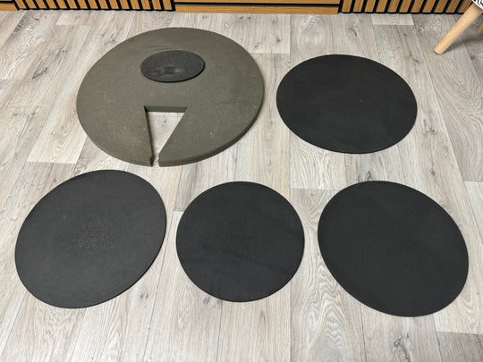 Drum Silencer Pad Set / Practice Pads x5 / Accessory #OV51
