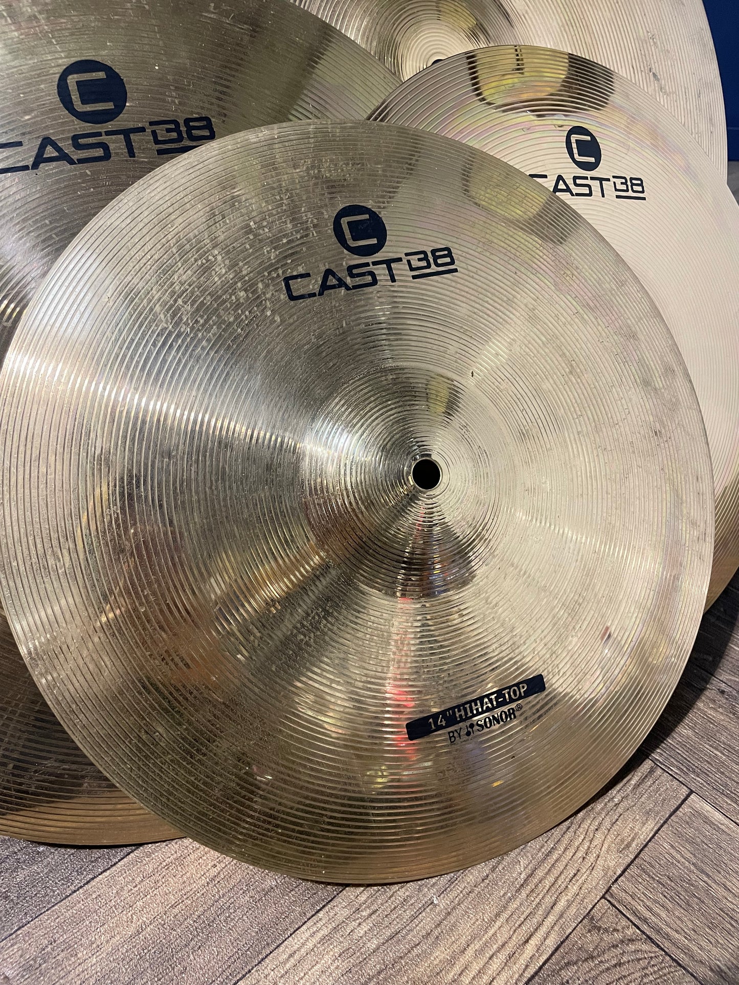 Sonor Cast B8 Cymbal Set / 20" 16" 14" / Drum Accessory #NV34