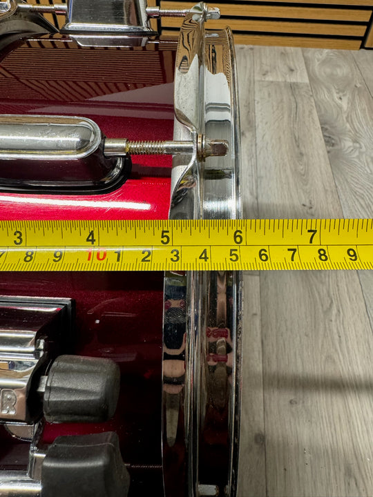 Premier Cabria Snare Drum 14” x 5.5” / 8-Lug / Red #VL32