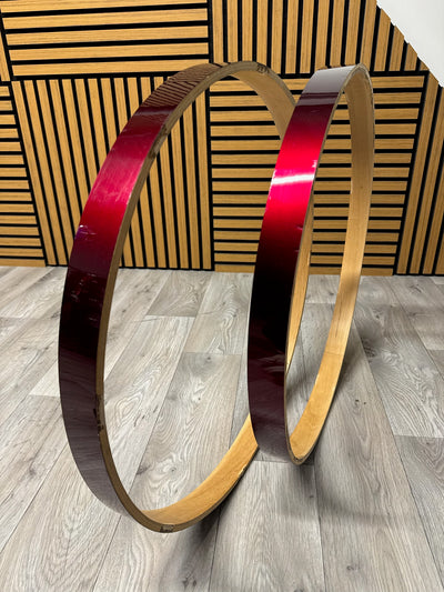 Premier Cabria Bass Drum 22” Wooden Hoops Rims Hardware #VL34