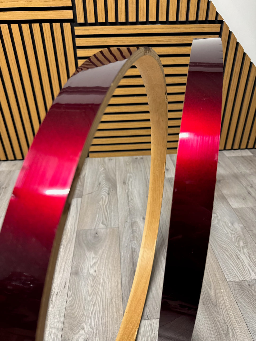 Premier Cabria Bass Drum 22” Wooden Hoops Rims Hardware #VL34