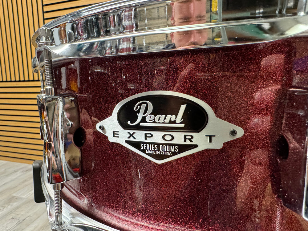 Pearl Export EXX 14” x 5.5” Snare Drum / 8-Lug / Red Sparkle #OV57