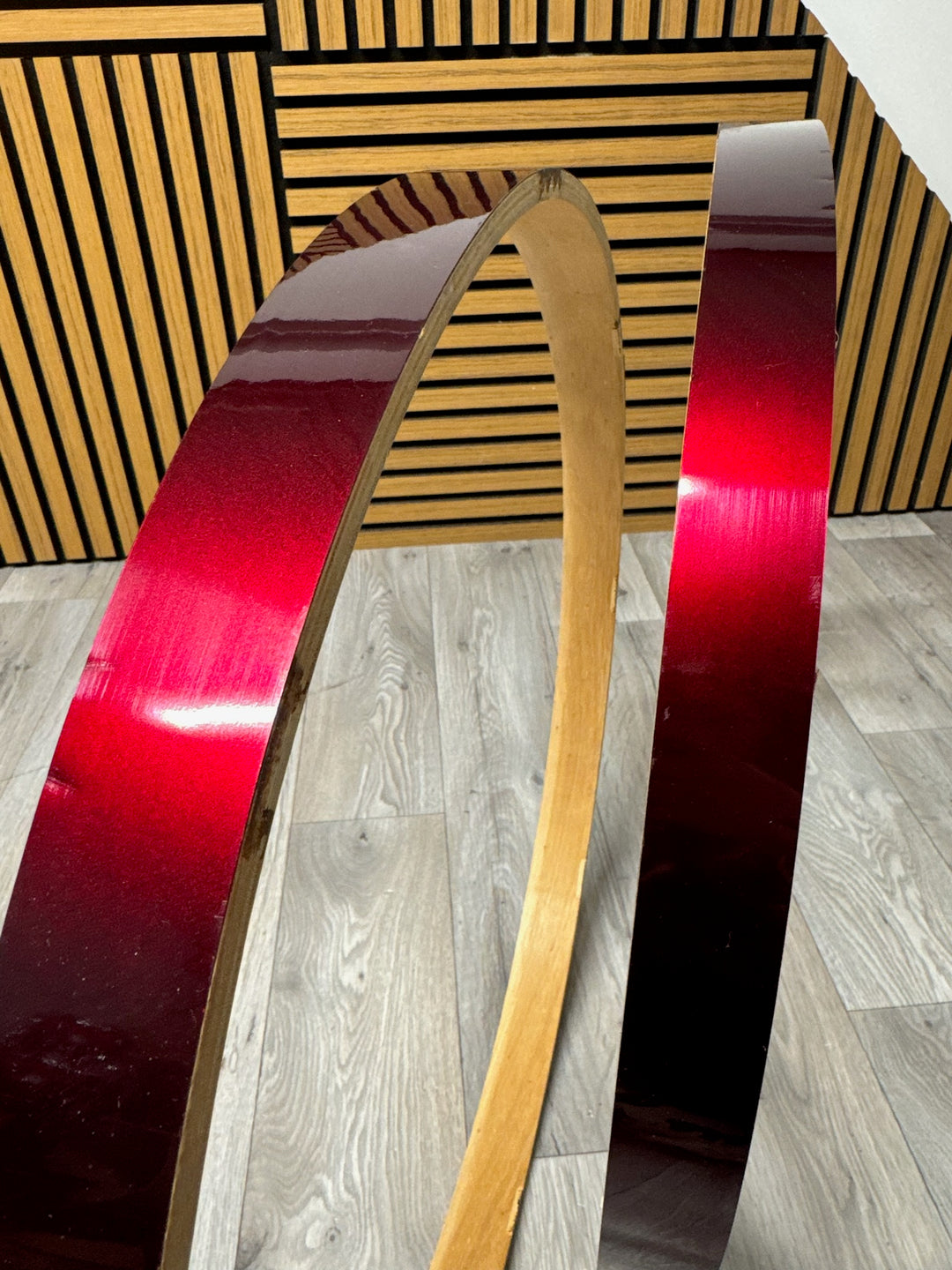 Premier Cabria Bass Drum 22” Wooden Hoops Rims Hardware #VL34