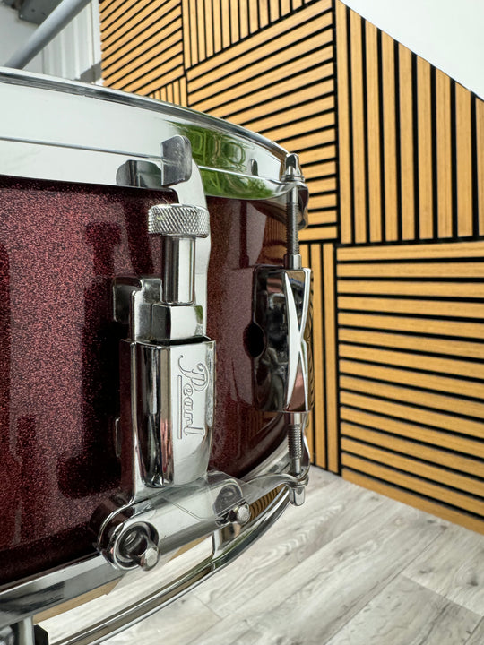 Pearl Export EXX 14” x 5.5” Snare Drum / 8-Lug / Red Sparkle #OV57