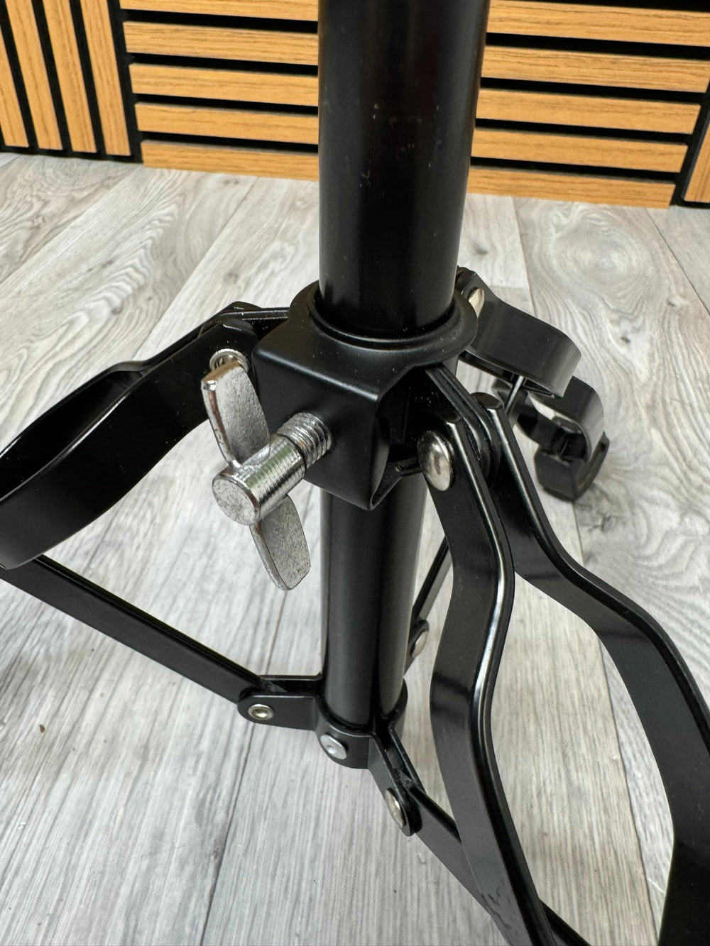 Snare Drum Grab Stand 14" / Black Double Braced Hardware #WI23