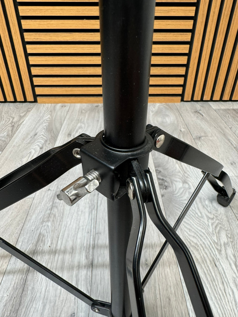 Straight Drum Cymbal Stand / Black Double Braced Hardware #WI25