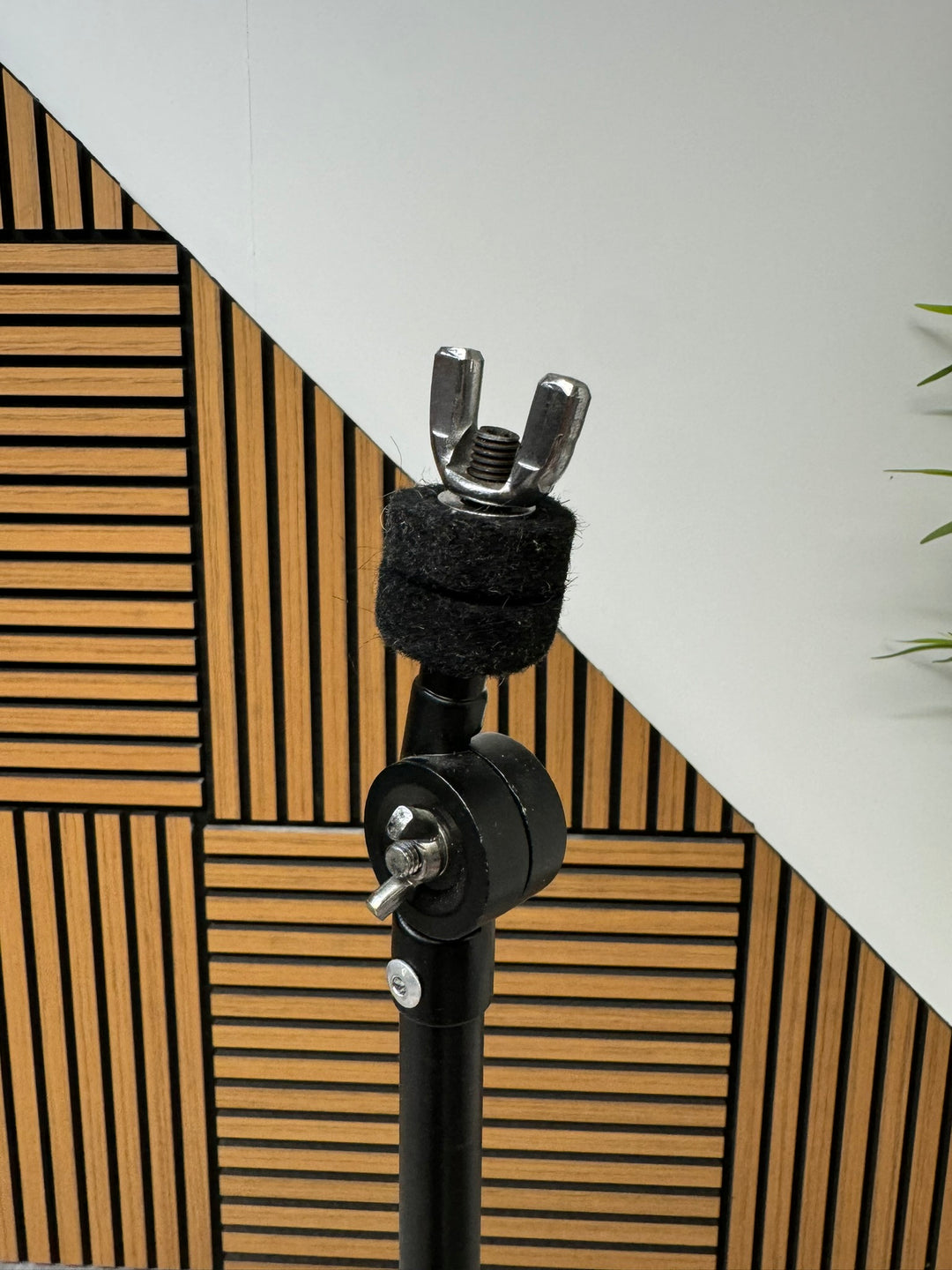 Straight Drum Cymbal Stand / Black Double Braced Hardware #WI25