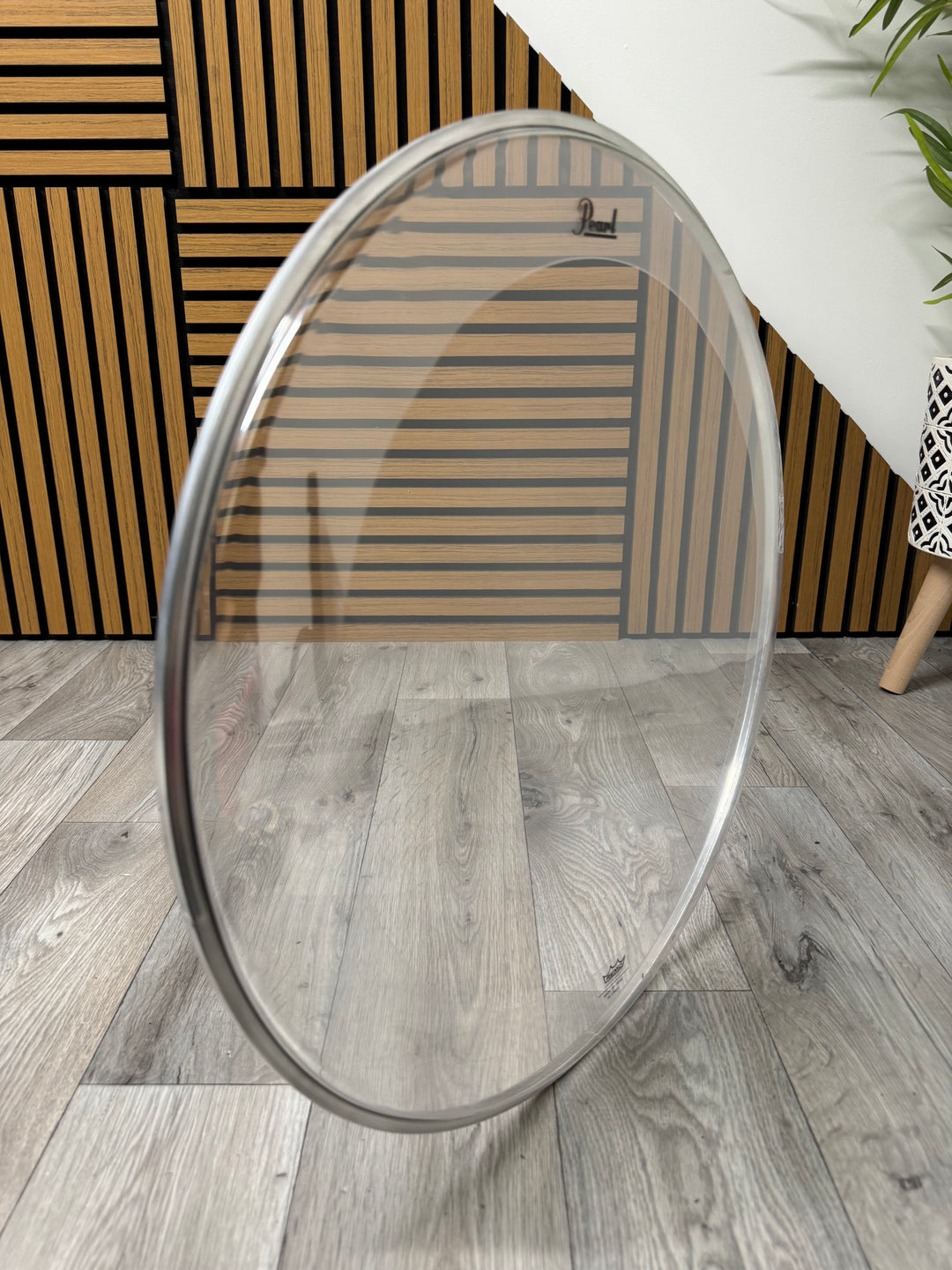 Pearl by Remo Bass 20" Drum Heads (Pair) / White & Clear #OV60