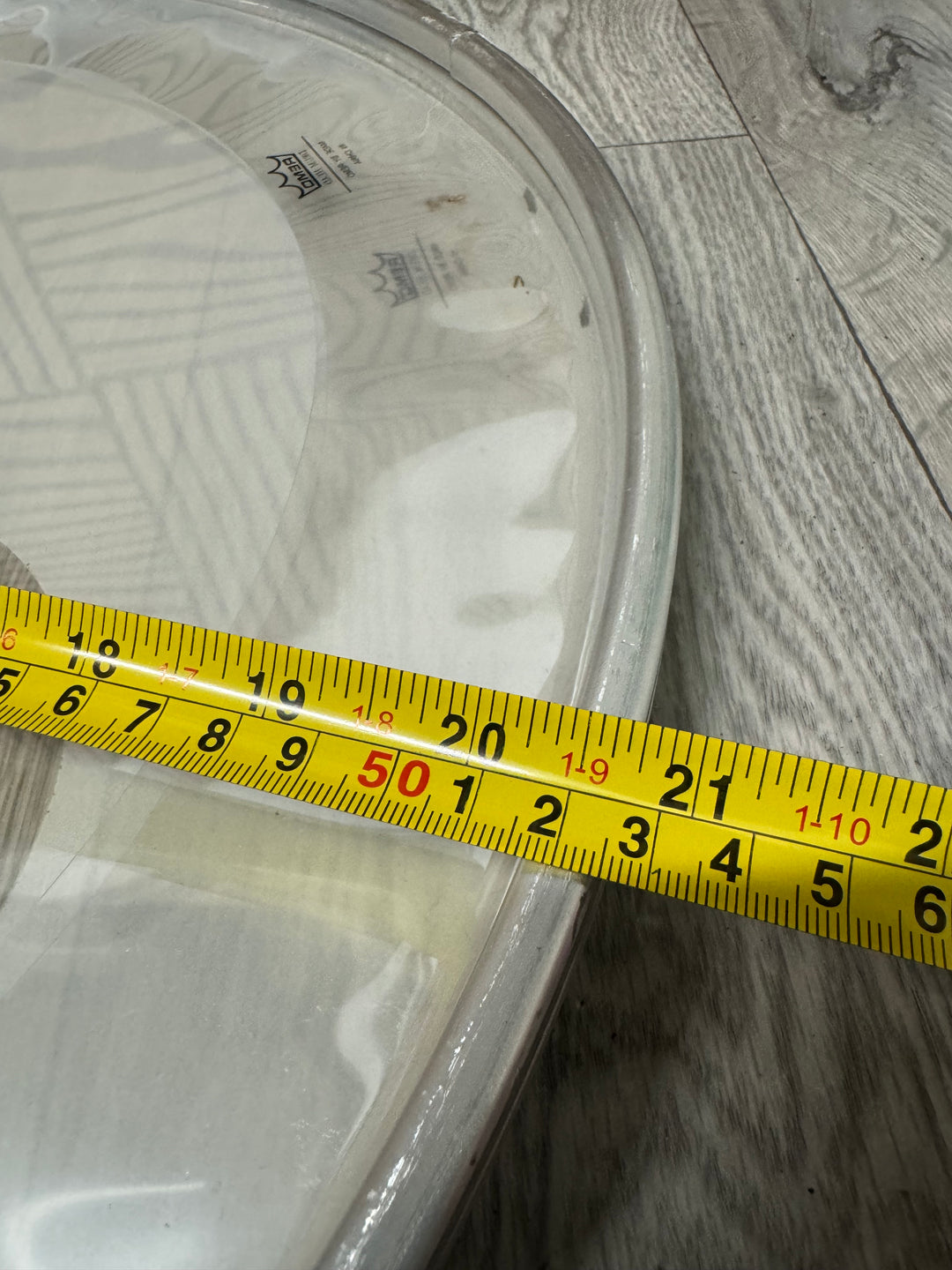 Pearl by Remo Bass 20" Drum Heads (Pair) / White & Clear #OV60