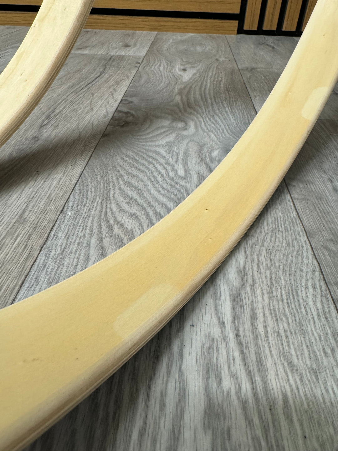 Pearl Bass Drum 20” Wooden Hoops Rims Hardware / Red Sparkle #OV61