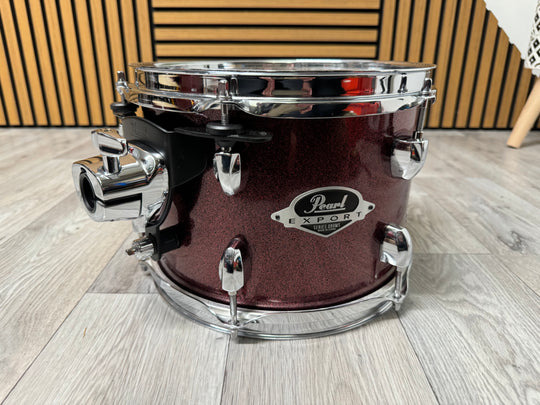Pearl Export EXX 10” x 7” Rack Tom Drum / Red Sparkle #OV63