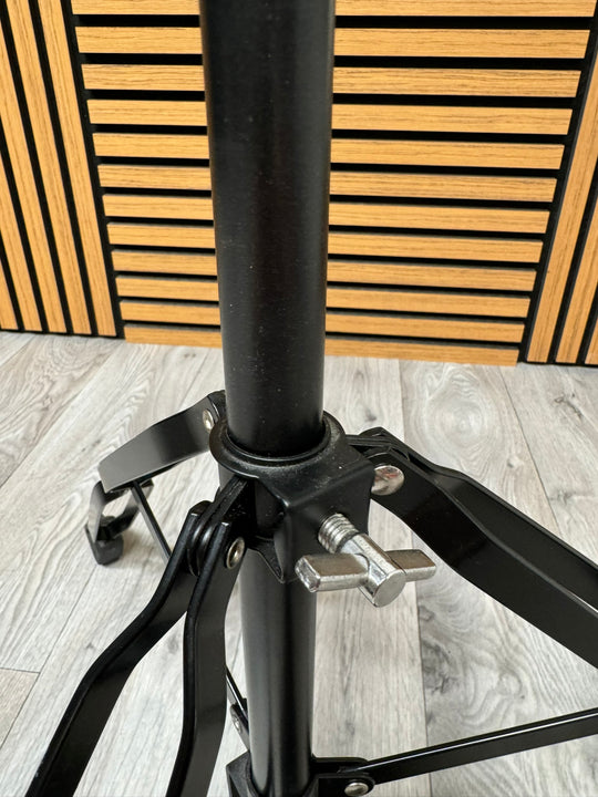 Hi Hat Cymbal Stand Double Braced / Black Hardware #WI32