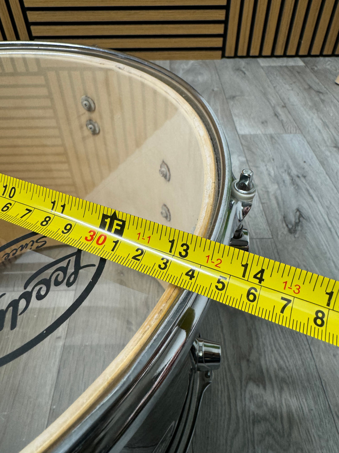 Leedy 13"x11" Rack Tom Drum / Drum Hardware / Black #OV66