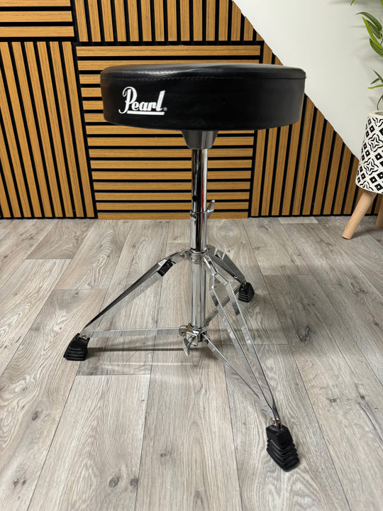 Pearl D-50 Drum Stool Throne / Height Adjustable #OV75