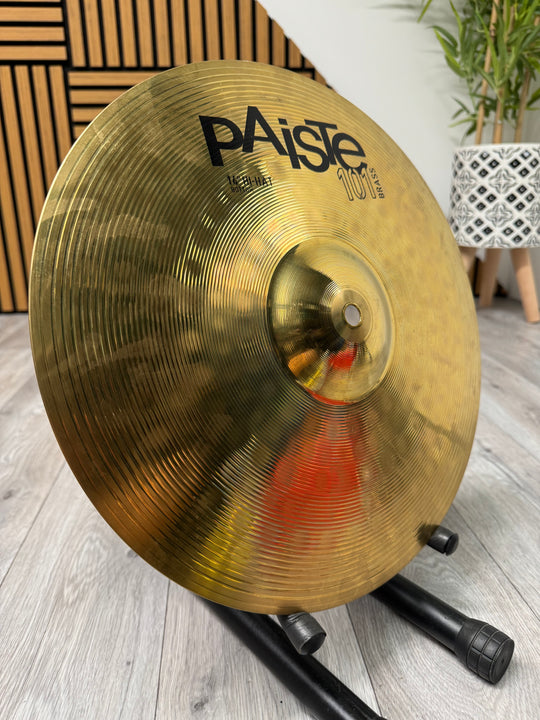 Paiste 101 Brass Hi Hats 14"/35cm Cymbals (Pair) #OE60/OG32