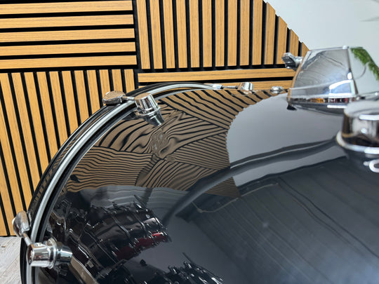 Leedy Bass Drum 22"x16" / Kick Drum / Black #OV78