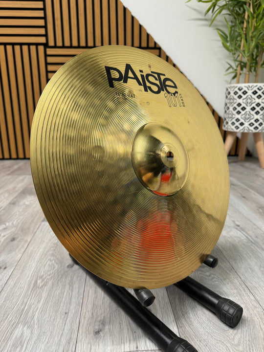 Paiste 101 Brass 14” Hi Hat Bottom Cymbal #OE62