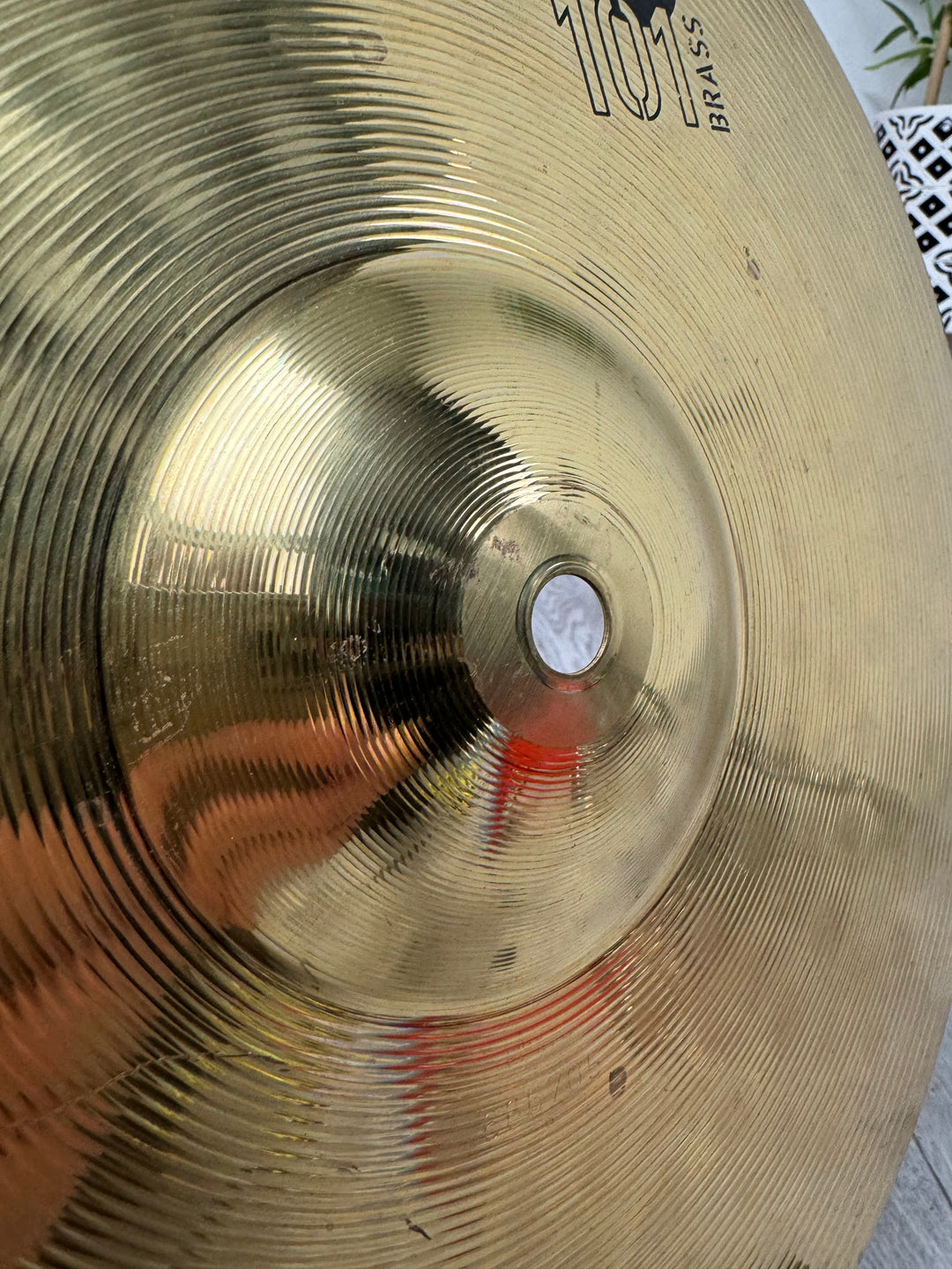 Paiste 101 Brass 14” Hi Hat Bottom Cymbal #OE62