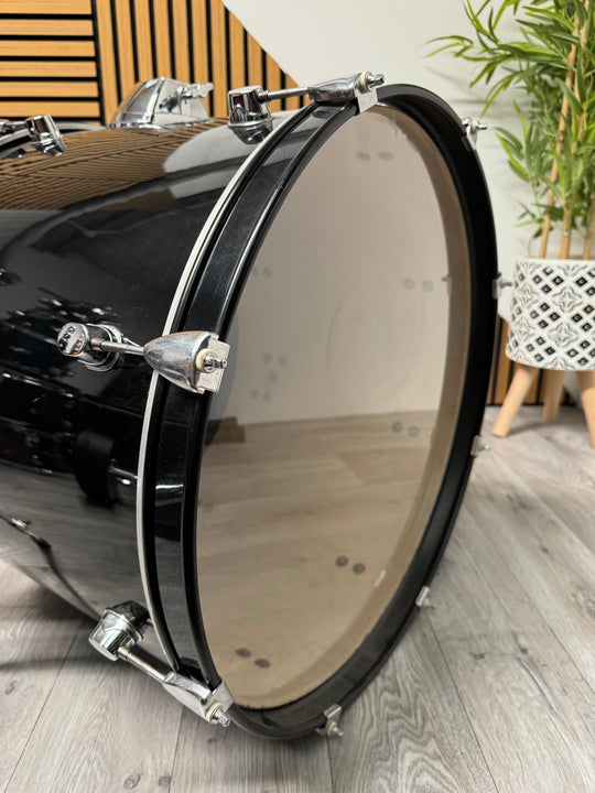 Leedy Bass Drum 22"x16" / Kick Drum / Black #OV78