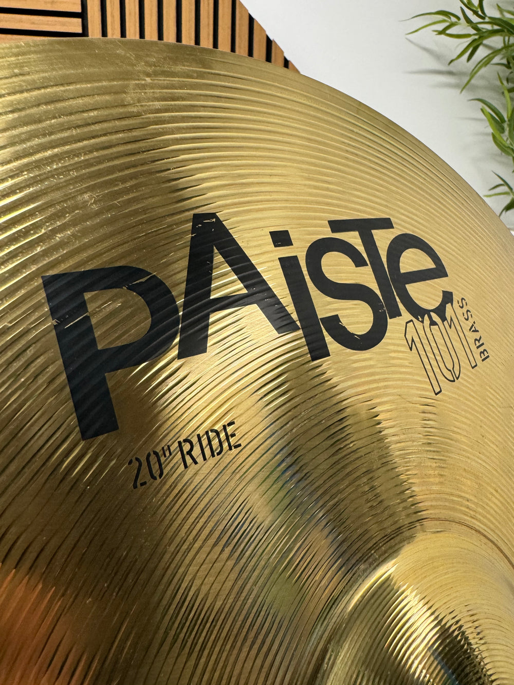 Paiste 101 Brass Ride 20"/51cm Cymbal #OE65