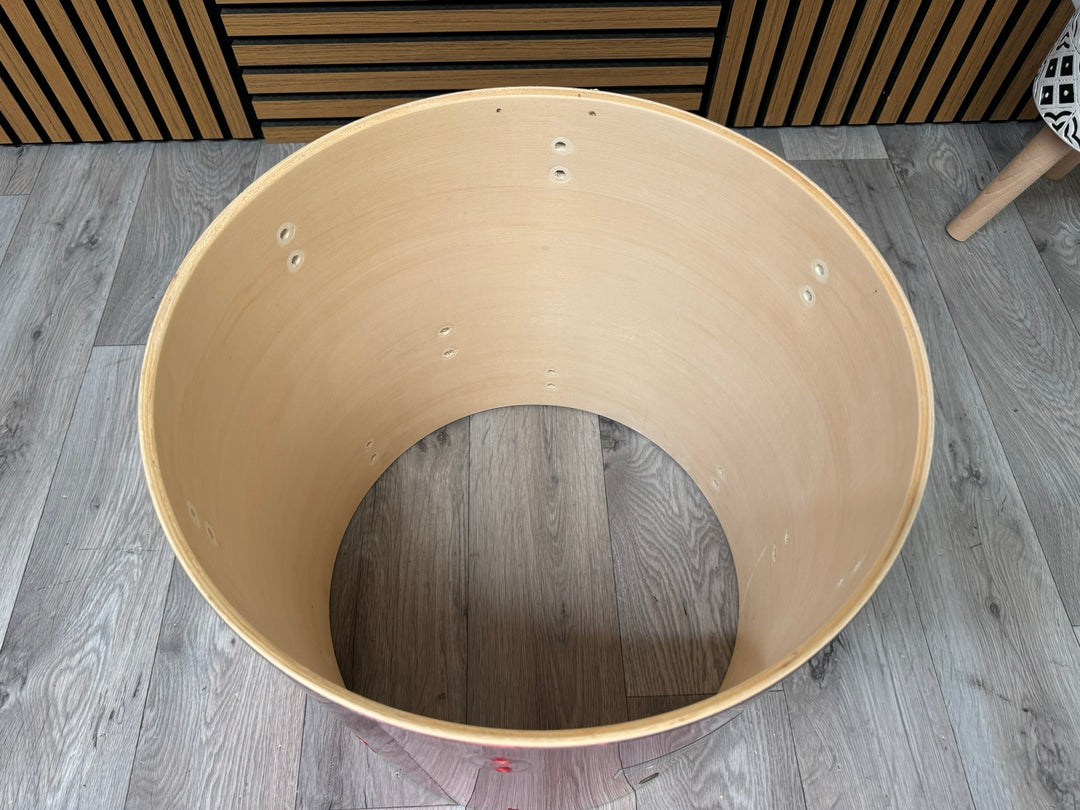 G4M Floor Tom Drum Shell 16”x16” Bare Wood Project #WI47