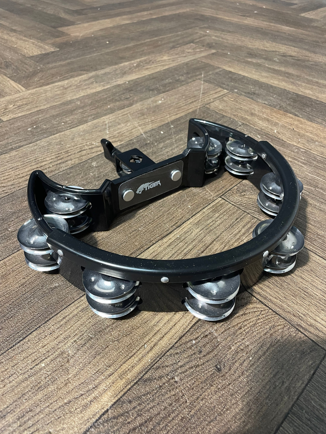 Tiger Mounted Tambourine / Drum Hardware / Accessory #NW49