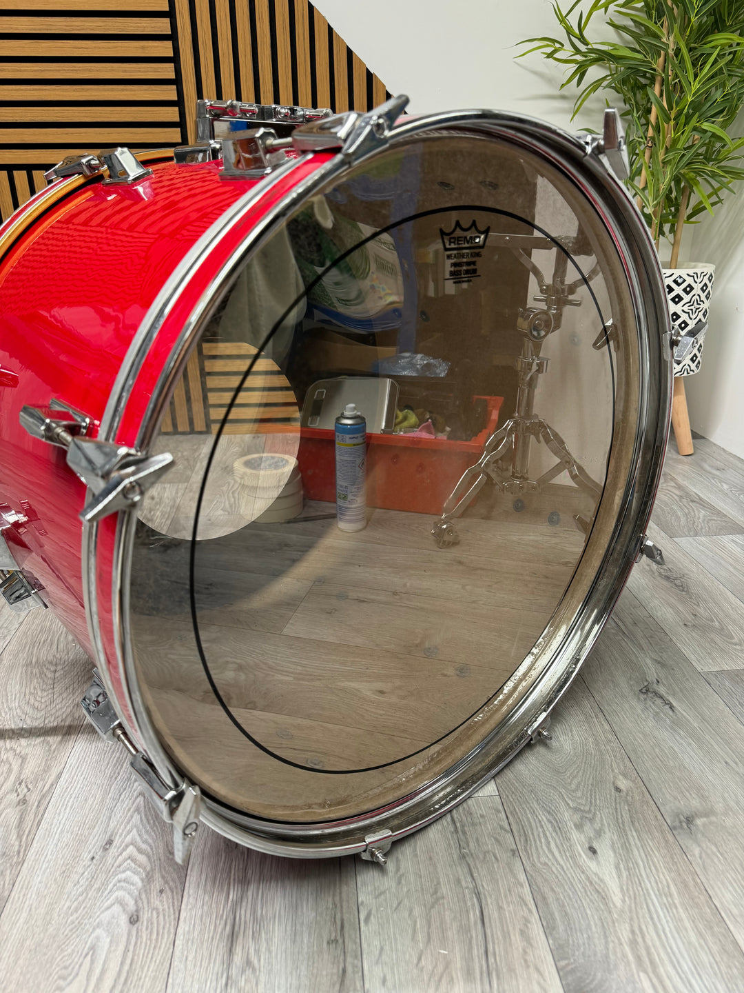 Pearl Export 22"x16" Bass Drum / Kick Drum / Red #OE69