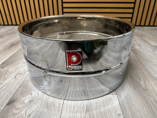 Premier Snare Drum Shell 14”x6.5” Steel Shell / 8-Lug #VN10