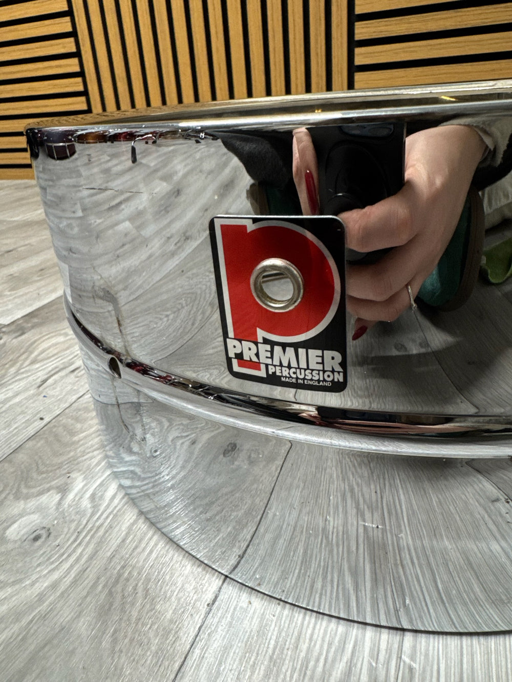 Premier Snare Drum Shell 14”x6.5” Steel Shell / 8-Lug #VN10