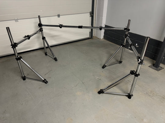 Dixon 1.5" 3-Sided Straight Bar Drum Rack / Drum Hardware #OF