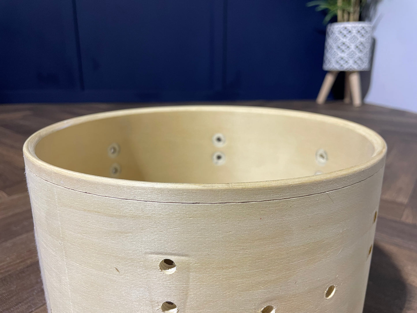 Yamaha Rydeen Tom Drum Shell 10”x7” Bare Wood Project #KG58