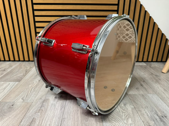 Red 13"x11" Rack Tom Drum / Drum Hardware #WI64