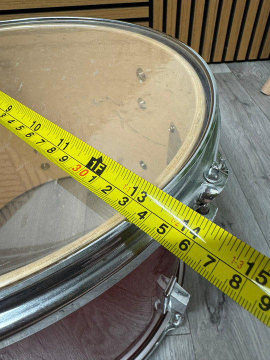 Red 13"x11" Rack Tom Drum / Drum Hardware #WI64