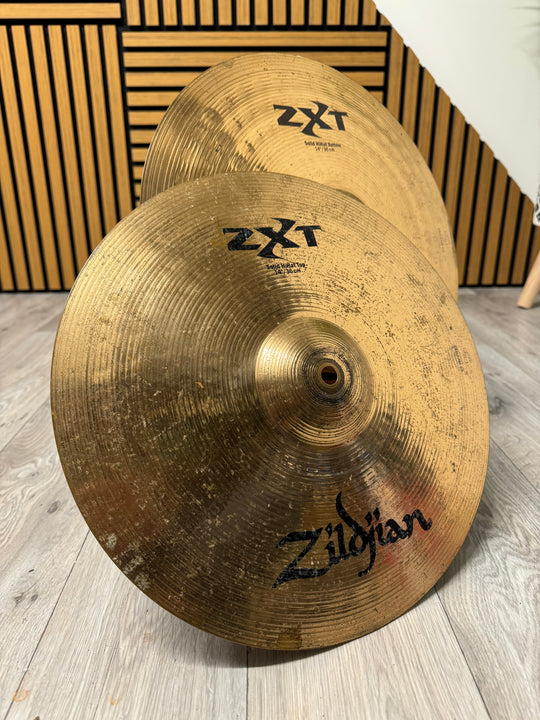 Zildjian ZXT Solid Hi Hats 14”/35cm Cymbals (Pair) #OW23