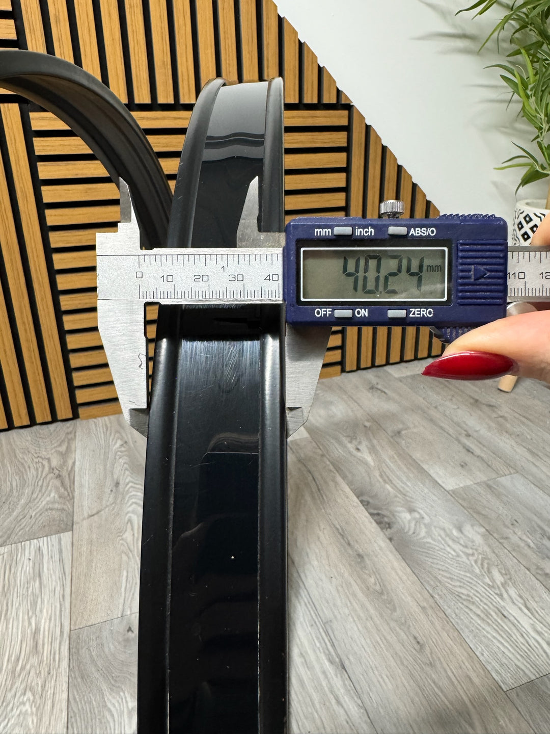 SONOR Bass Drum 22” Metal Hoops Rims Hardware / Black #VN19