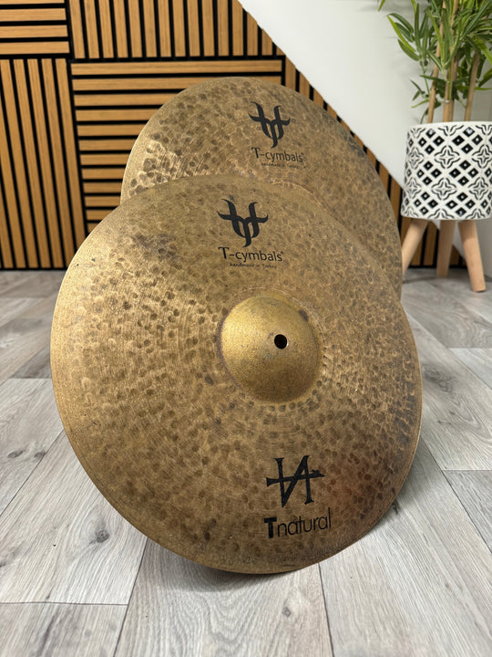 T-Cymbals Natural Hi Hats 14”/35cm Cymbals (Pair) #OF11